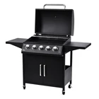 Grill Hot Sale 5 Burners Steel Gas Bbq Grill Barbecue Gas Grill For Outdoor .