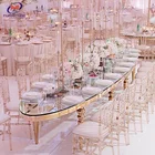 Table Modern Used Hotel Furniture Stainless Steel Dining Table And Chair Sets