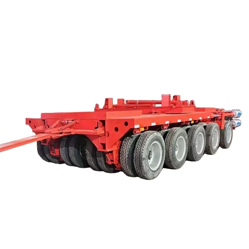 Heavy Duty Bridge Girder Transporter Remolque De Transporte De Puente