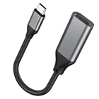 Cable Super HD Video And Audio 4K 60Hz USB 3.1 Type C To HDMI-compatible Cable Adapter