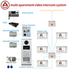 Phone Intercom Phone Aitdda High Quality 7 Inch Hands Free Intercom Multi Apartment Video Door Phone