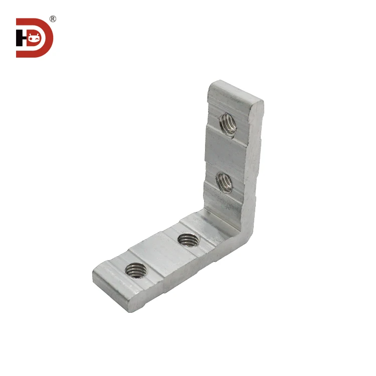 45 Degree Aluminum Profile Accessory 1530 Corner groove Connector 2040 Built-in Fixator 304040 Corner Piece supplier
