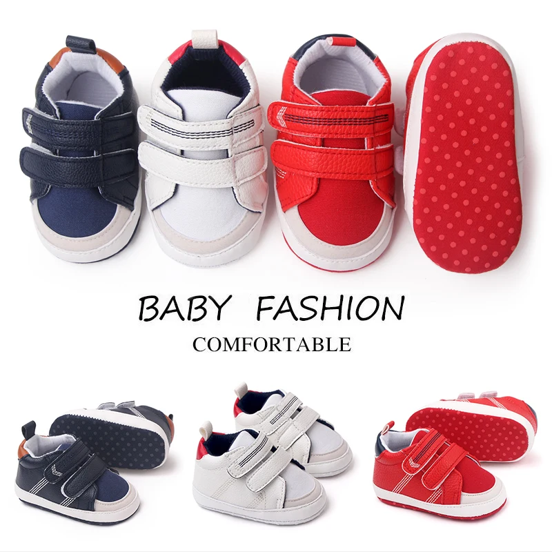 On the New Spring and Autumn 0-12 Months Baby Soft Soled Non-slip Toddler Shoes Baby Shoes details