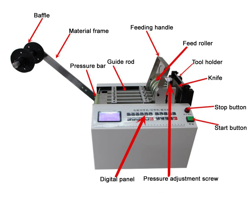 High precision water wash mark cutter machine Insulation pipe cable cutting machin with good price