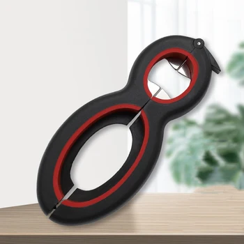 6 in 1 Jar Opener for Seniors with Arthritis Helping Hand Can Opener for Weak Hands Easy with Silicone Bottle Opener