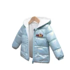 Clothing Children Clothing Kid's Winter Warm Hooded Jacket Boys And Girls Down Cotton-padded Clothes Middle