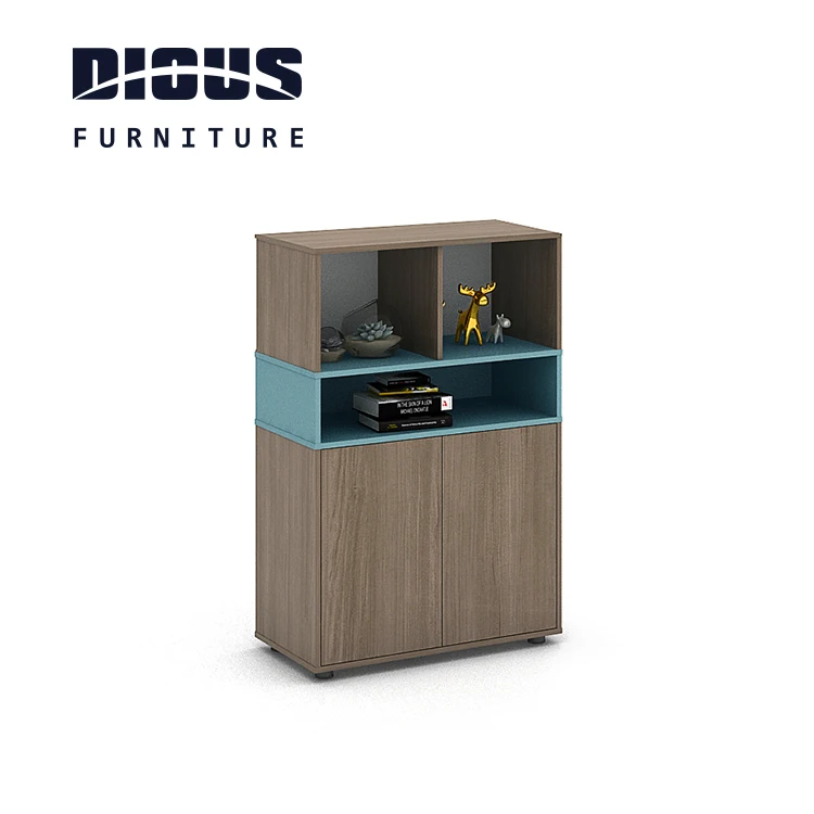 Dious high quality metal file cabinet wood file storage cabinets