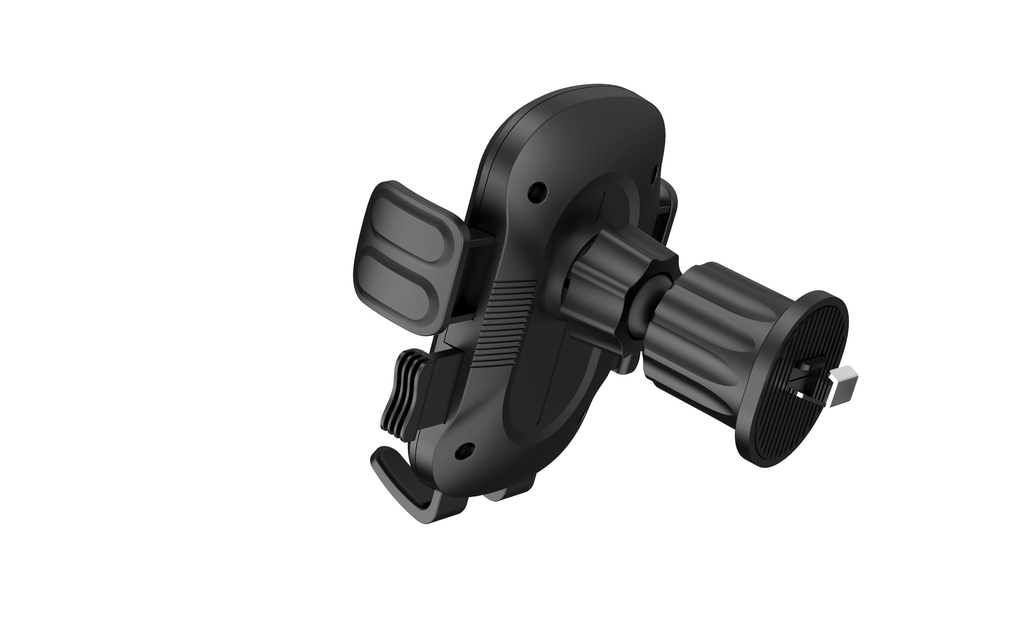 EZRA ABS Car Phone Holder 360 Rotating Dashboard Windshield Air Vent Mount Universal Adjustable Clip for Smartphones