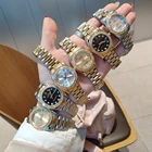 Diamond Watches 31mm Luxury Swiss Movement With Diamond Completely Waterproof Rolexables Datejust Watches