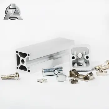 30x30 1 slot 8 mm extruded aluminum tslot t-slot profile extrusion and hardware fittings