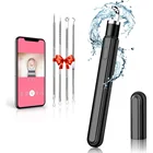 PSB Facial Deep Cleansing Popper Tool Kit Visible Blackhead Remover Pimples Comedone Extractor Removal With HD Camera