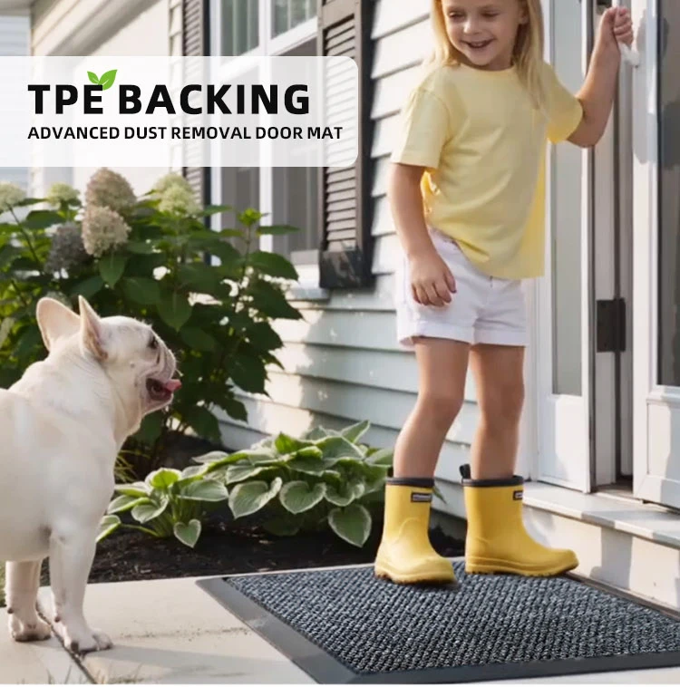 Non Slip Door Mat Stain Resistant Cushioned Rectangular Doormat for Indoor Outdoor Home Office Hotel(图2) Non Slip Door Mat Stain Resistant Cushioned Rectangular Doormat for Indoor Outdoor Home Office Hotel(图2)