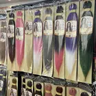 Wholesale Pre Stretch X Pression Expressions Pre Stretched Braiding Hair