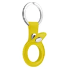 Leather For Airtag Case Key Ring Leather Protected Anti Lost Case For Airtag