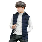 Vest New Design Fashion Sleeveless Jacket Mens Duck Down Vest Vest Jacket Men