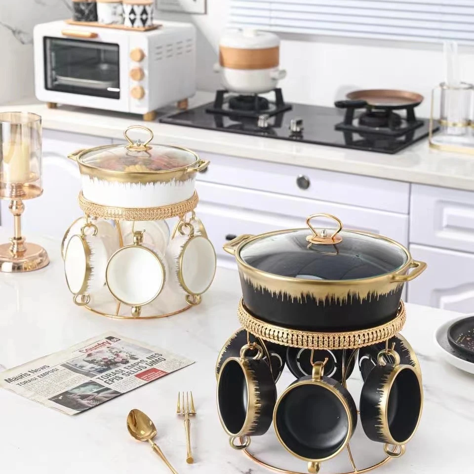 New Products casserole food warmer of Luxury ceramic tableware For Wedding PartyAmazon New Products casserole food warmer