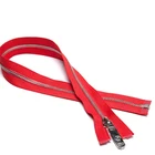 YAB Factory Outlet High Quality Fashionable Slider Nickel Teeth Open-end Zipper Metal Zipper