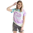 Shirt Tie Factory Price 170gsm 100% Cotton Short Sleeved T Shirt Custom Womens Tie Dye T Shirt