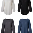 Puff Sleeve Free Shipping R7 2021 Women Top Hollow Out Women Puff Sleeve Top Womens Clothing Dropshipping