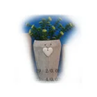 Wooden Planters Wholesale Wooden Pattern Heart Concrete Cement Flower Pots And Planters For Home And Garden Decoration