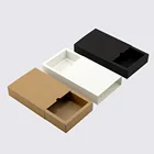 Gift Mailing Spot Kraft Paper Custom Drawer Type Frosted A5 Magnetic Gift Packaging Box Gift Mailer Box