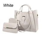 Ladies Bags PU Wholesale 3pcs/set Ladies Handbags Low MOQ Cheap Women Bags Handbag Fashionable Pu Shoulder Bags Handbags