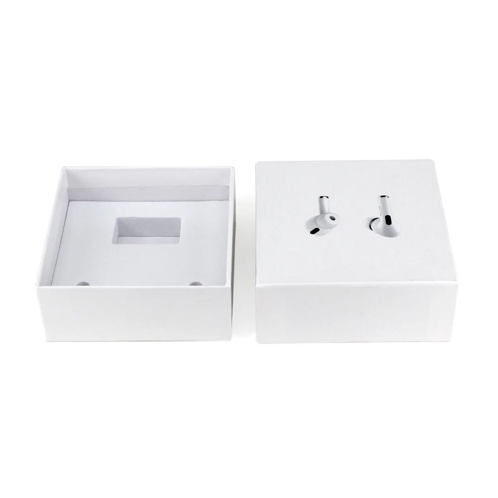 customized logo printing paper earphone headphone packaging box