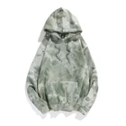 Tie Dye 100% Cotton Hoodie Custom Men 100% Cotton Terry 300gsm Tie Dye Hoodies Streetwear Hoodie