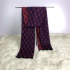Scarf Multi Color Wholesale Fashionable Autumn Winter Business Men Scarves Alphabet Print Scarf For Men
