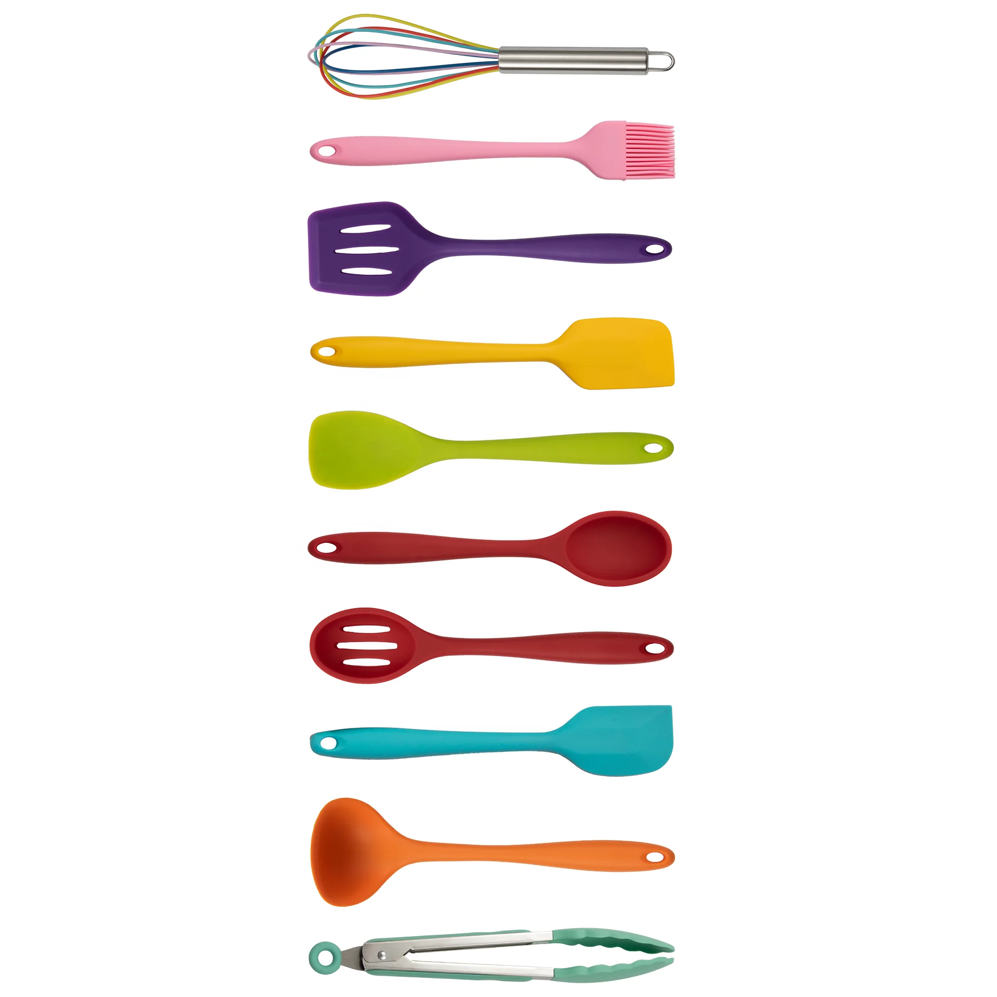 Best-selling Non-Stick Silicone Kitchen Utensils Easy Access And Clean For Kitchen