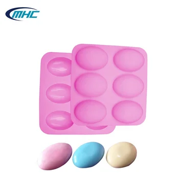 Custom Size soap mould moule savons moldes para jabon DIY Oval Shaped Handmade Silicone Soap Molds cake molds