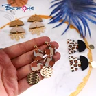 Earrings 2021 New Arrival Fashion Camo Polymer Clay Drop Earrings