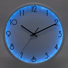 Led Night Light Luminous Wall Clock Glow In The Dark Night Sky For Bedroom Living Room Home Decor Gift
