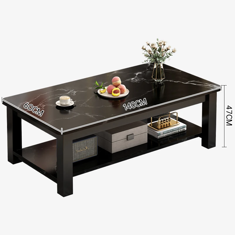 Italian large table simple wood coffee table for home luxury living room