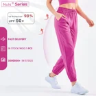 Sun Protection High Waist Yoga Pants With Pocket Loose Jogger Sweatpants Gym Fitness Legging