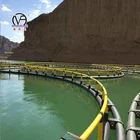 Abalone Sea HDPE Material Abalone Leisure Fish Farm Aquaculture Anti -Wave Floating Circular Square Deep Sea