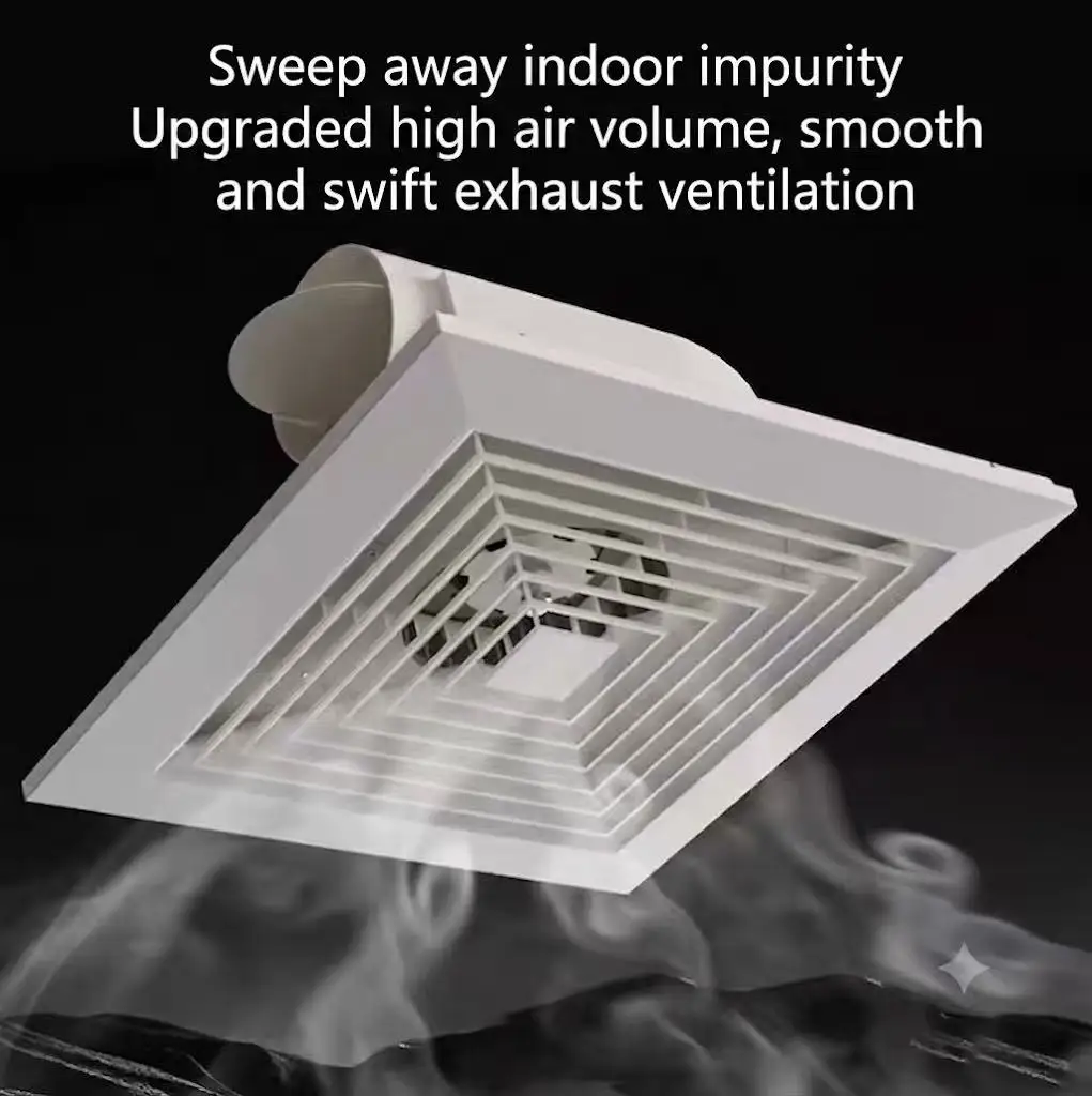 Low Noise Exhaust Fan, 4-6, electric, PP - detail 2