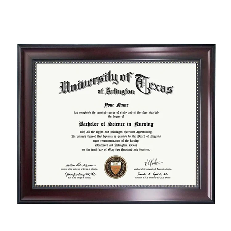 Mondon 8.5*11 A4 PS Graduation Certificate Diploma Frame Document Picture Frame for University details