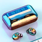 3 LED Digital Power Display F9-10 TWS Wireless Earphones 9D Stereo Headphone 1200mAh Power Bank Audifonos F9
