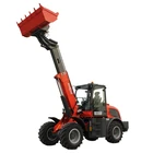 Wd Loader Supplier 4 WD Telescopic Loader 2.5 Tons Lifting Capacity Loader Telehandler For Sale