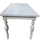 Seats Table American Style High Quality Luxury Home Furniture Solid Recycle Wood 8 Seats Dinner Room Table