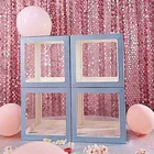 Gifts New Trend Custom Christmas Baby Surprise Gifts Packaging Transparent Balloon Box For Baby Party