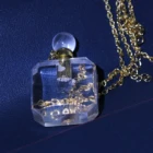 Stone White Pendant White Hot Sell Natural Stone White Crystal Necklace Essential Oil Pendant