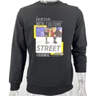 Boy's Casual O-Neck High Quality Transfer Print Double Face 80% Cotton 20% Polyester Boy's Knitted Pullover