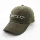 Cap Embroidery Hat Custom Embroidery Wholesale Corduroy Hat Baseball Cap