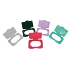Oval Plastic Box Plastic Hot Sale Oval Plastic Wet Towel Box Cover Mini Tissue Lids