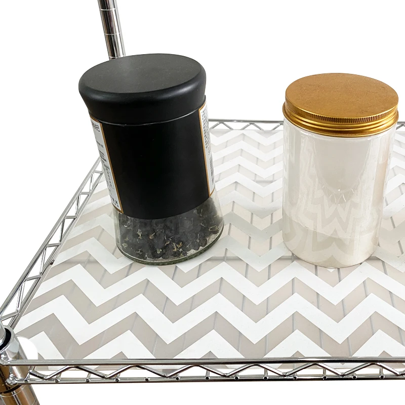 PP Eco-friendly Wire Shelf Liners Non-slip Drawer Liners for Household Food Grade