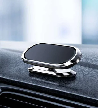 Mini Car Phone Holder Magnetic Dashboard 360 Adjustable Rotating Holder Holder