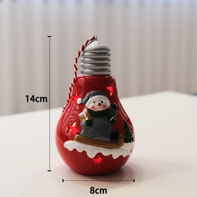 christmas decoration supplies-old Santa Claus  decor Christmas tree pendant