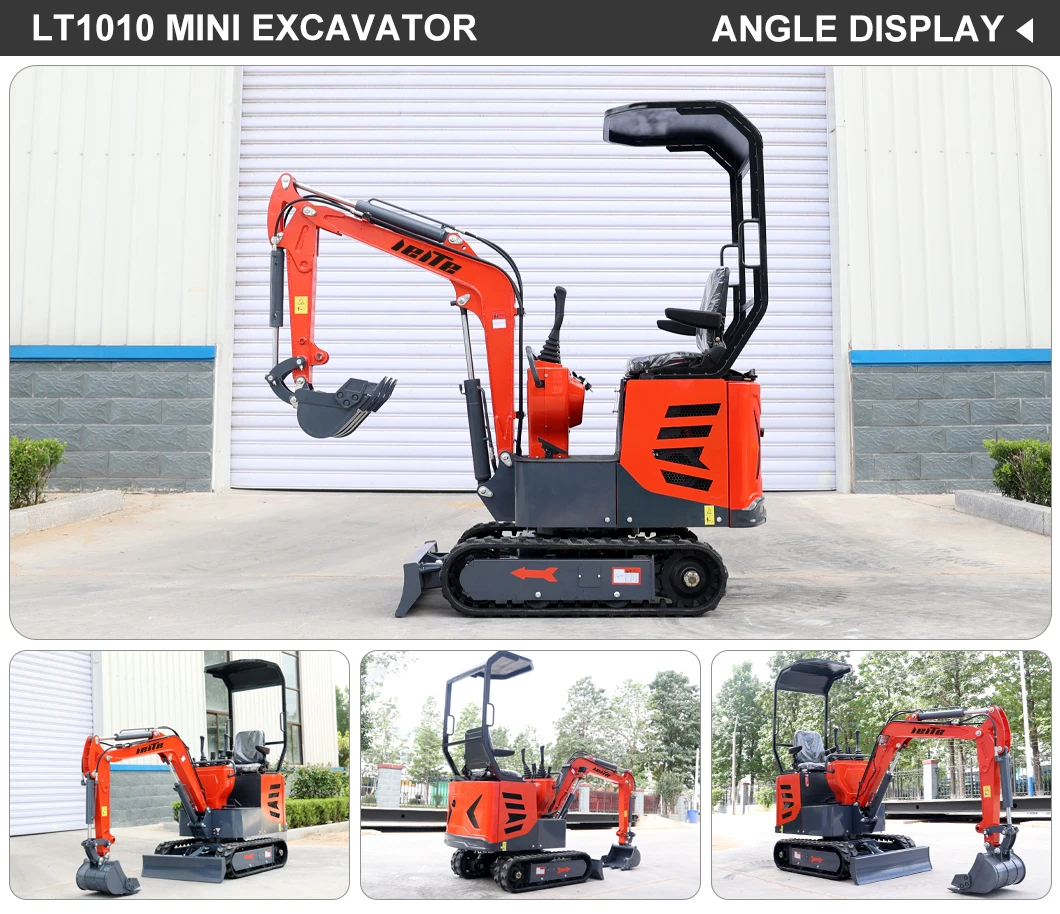 Leite Mini Excavator T T T T T Multi Function Earth Moving